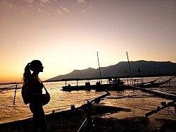 Sunset on Don Daeng Island