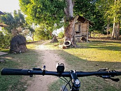 Nice path on Don Daeng Island (12-25km)