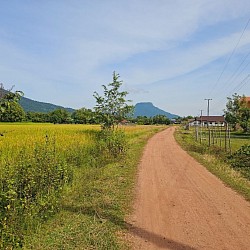 Vat Phou through small paths (25km)