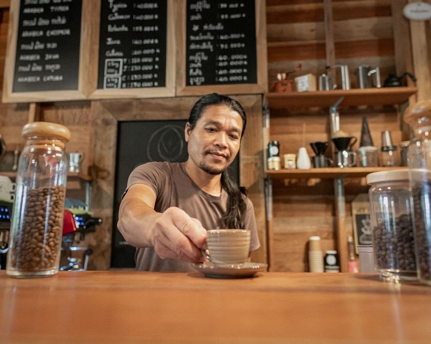 Jhaicoffee in Paksong