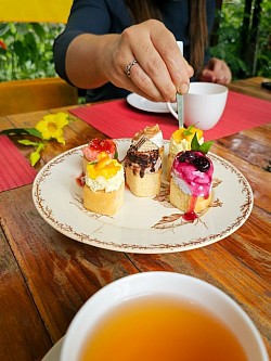 Tea and pastries