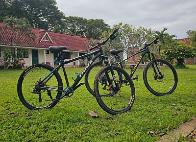 Bicycle to rent in Champasak