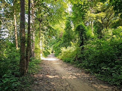 Beautiful walk in front of Souchitra