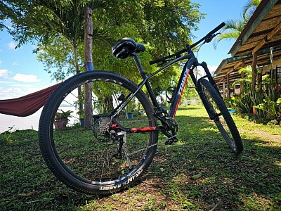 Enjoy Laos on well maintained gravel bikes