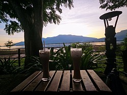 Sunset drink at La Folie around 5pm